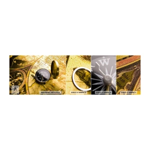 Fototapeta Próbka Standard Eco - A może na kraniec świata? - Podróże , Mapy Świata, Kompas - 100x30 cm