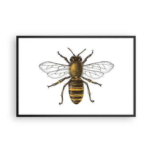 Plakat w czarnej ramie - Piękna i dobra - 91x61 cm