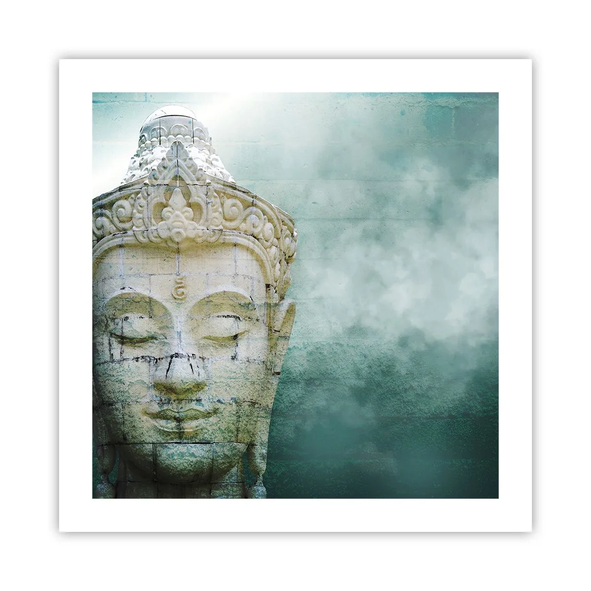 Plakat - Poszukując światła - 50x50 cm