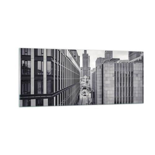 Obraz na szkle - Warszawska dolina - 100x40 cm