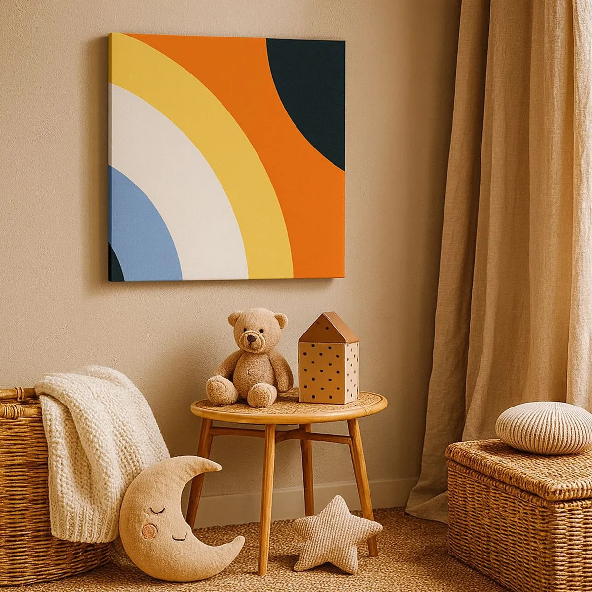 Obraz na płótnie - Ku sobie - 30x30 cm