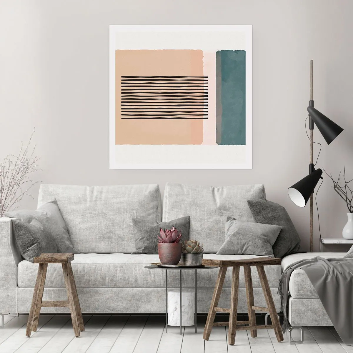 Plakat - Wszystko w porządku - 30x30 cm