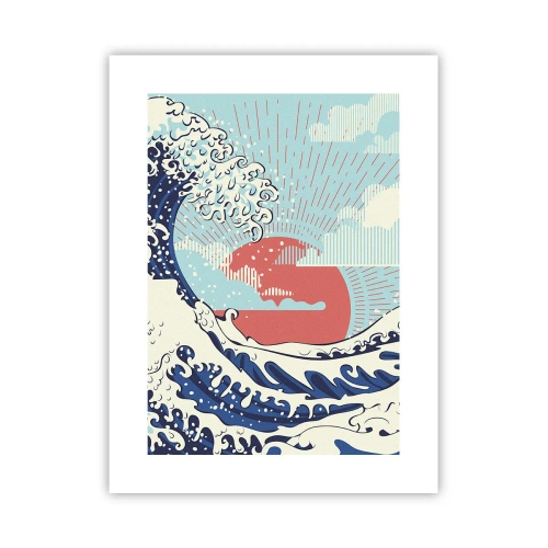 Plakat - Z japońskich inspiracji - 30x40 cm