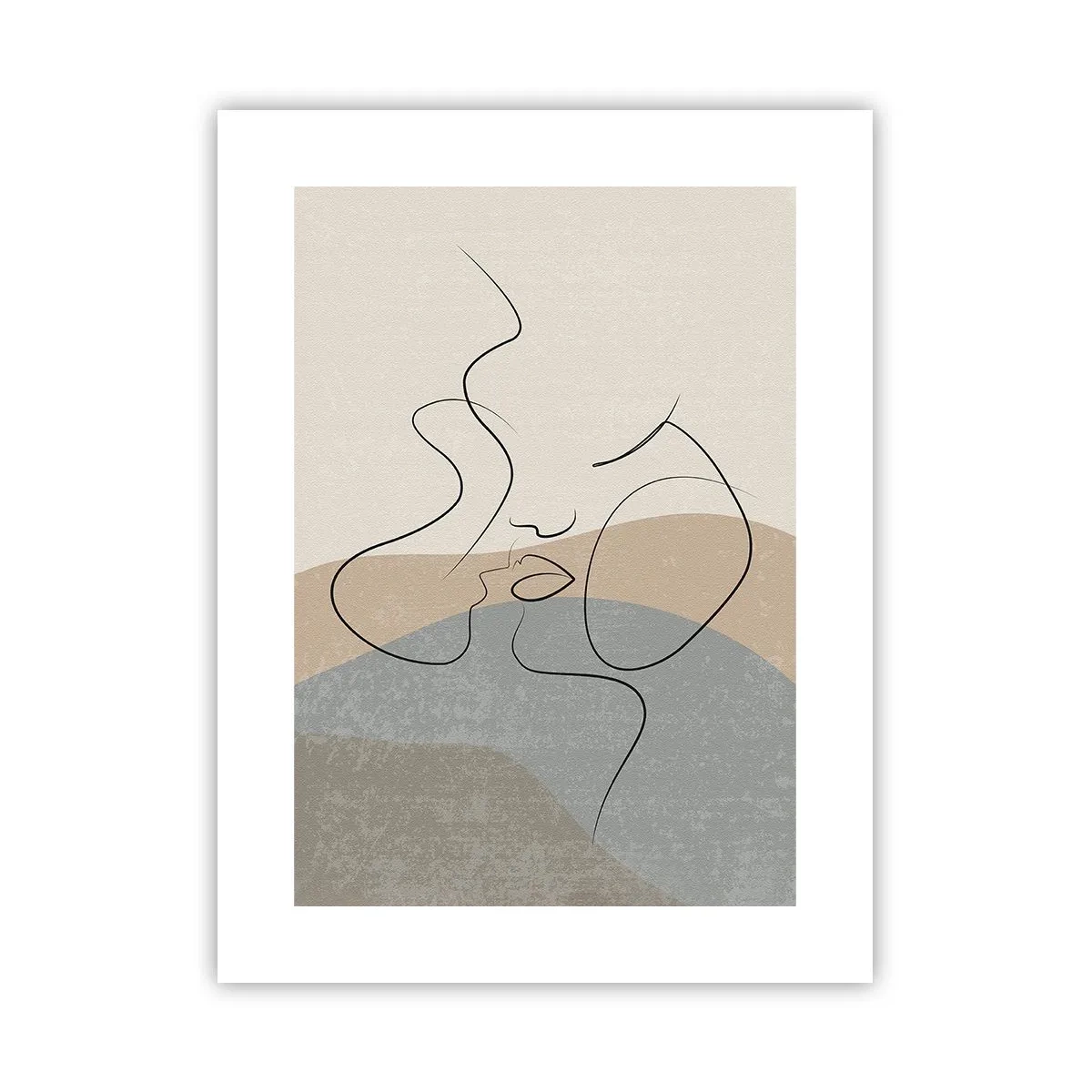 Plakat - Jak muśnięcie pędzlem - 30x40 cm