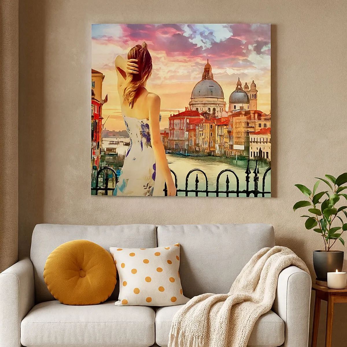 Obraz na płótnie - Jak przygoda to tylko w … - 30x30 cm