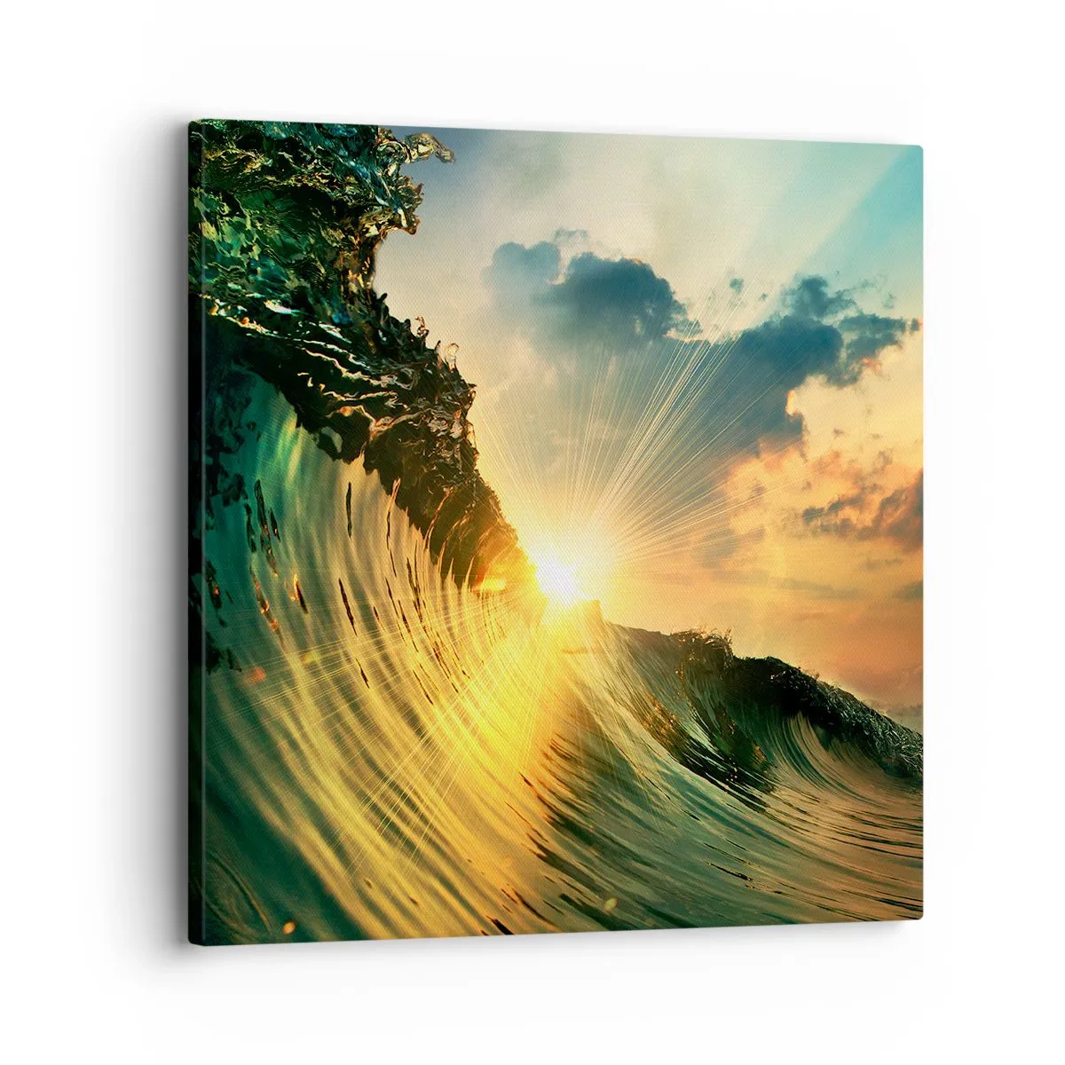 Obraz na płótnie - Surferze, gdzie jesteś? - 30x30 cm