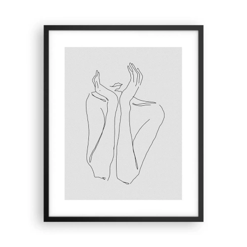 Plakat w czarnej ramie - O czym marzą dziewczyny - 40x50 cm