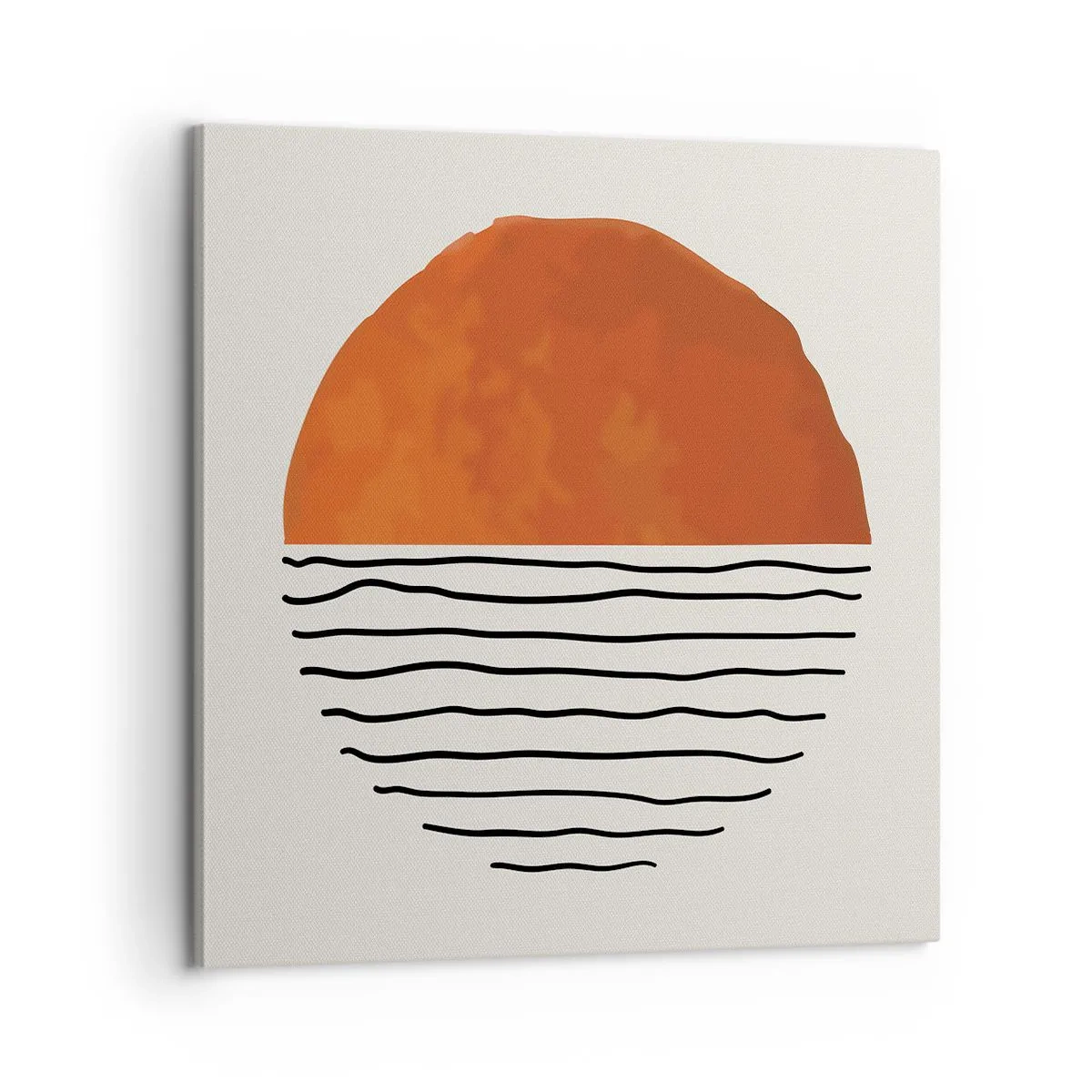 Obraz na płótnie - W japońskim klimacie - 60x60 cm