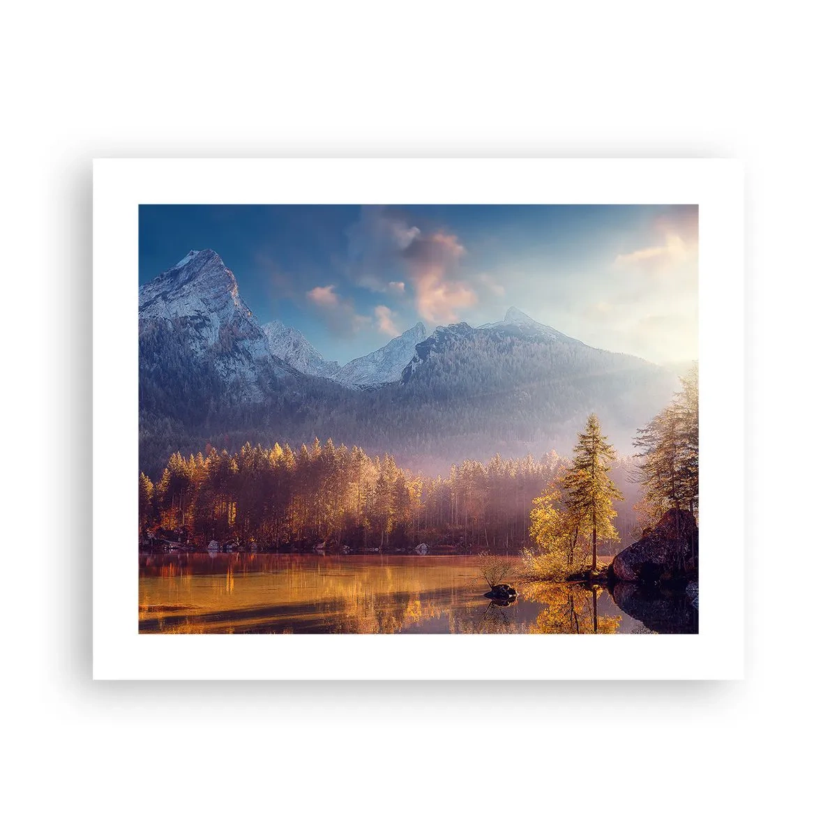 Plakat - W górach i dolinach - 50x40 cm