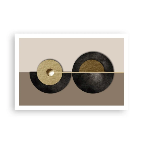 Plakat - Wariacje wokół koła - 91x61 cm