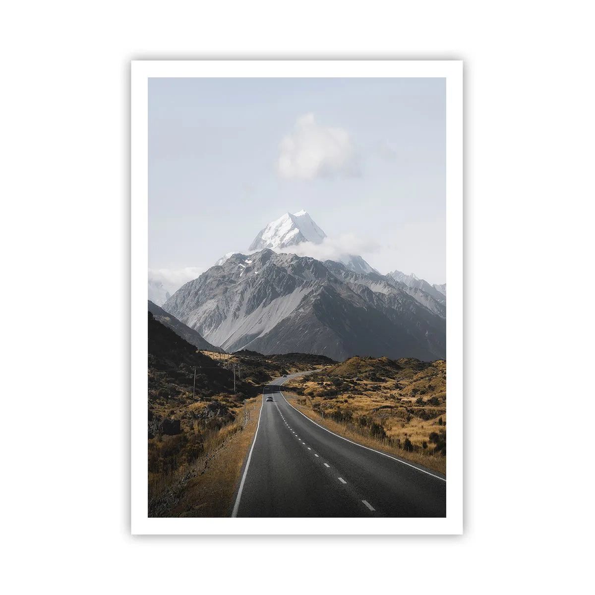 Plakat - Droga do serca gór - 70x100 cm