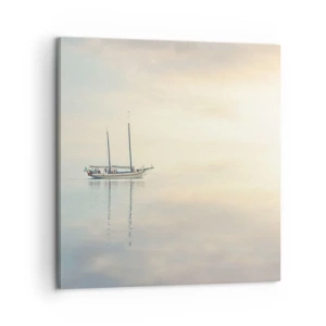 Obraz na płótnie - W morzu ciszy - 60x60 cm