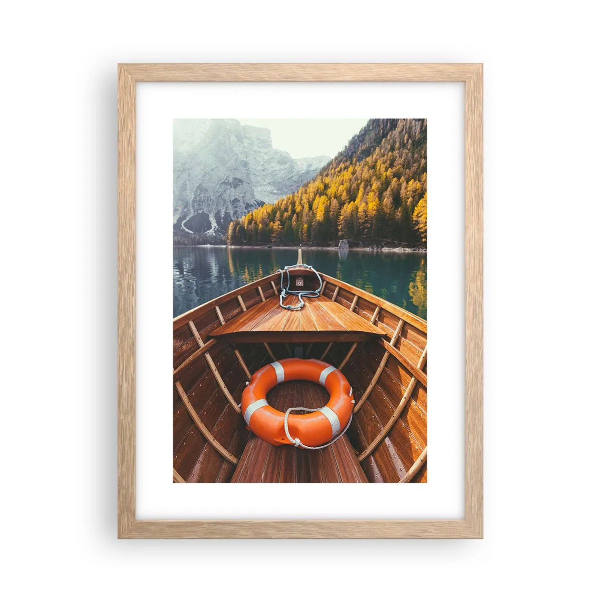 Plakat w ramie jasny dąb - Górska wycieczka - 30x40 cm