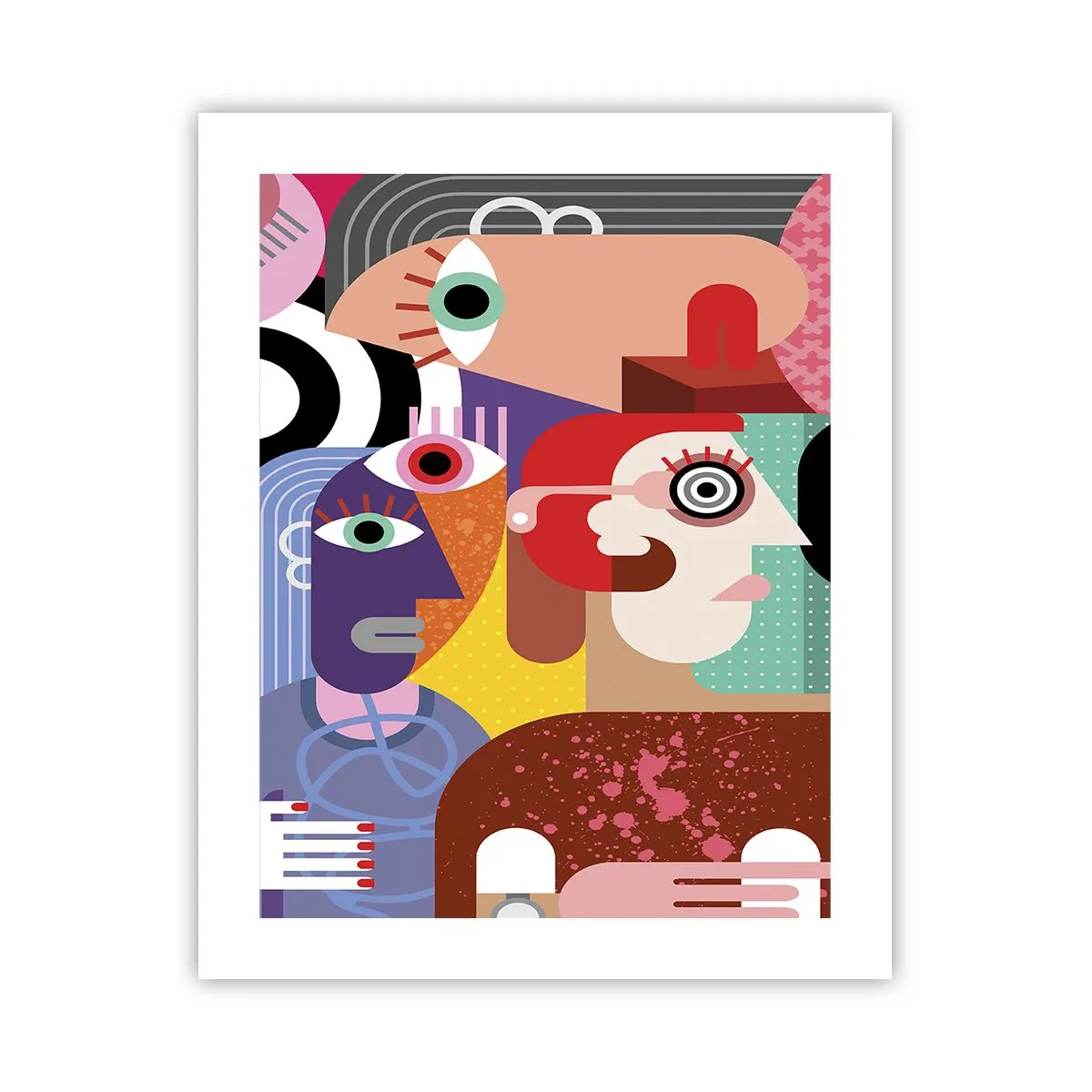 Plakat - My od pana Picassa - 40x50 cm