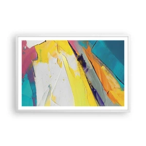 Plakat w białej ramie - Anatomia światła - 91x61 cm