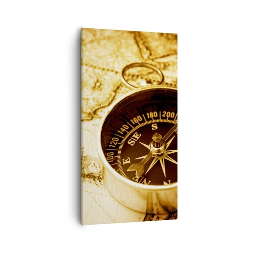 Obraz na płótnie - Na wschód czy na zachód? - 55x100 cm