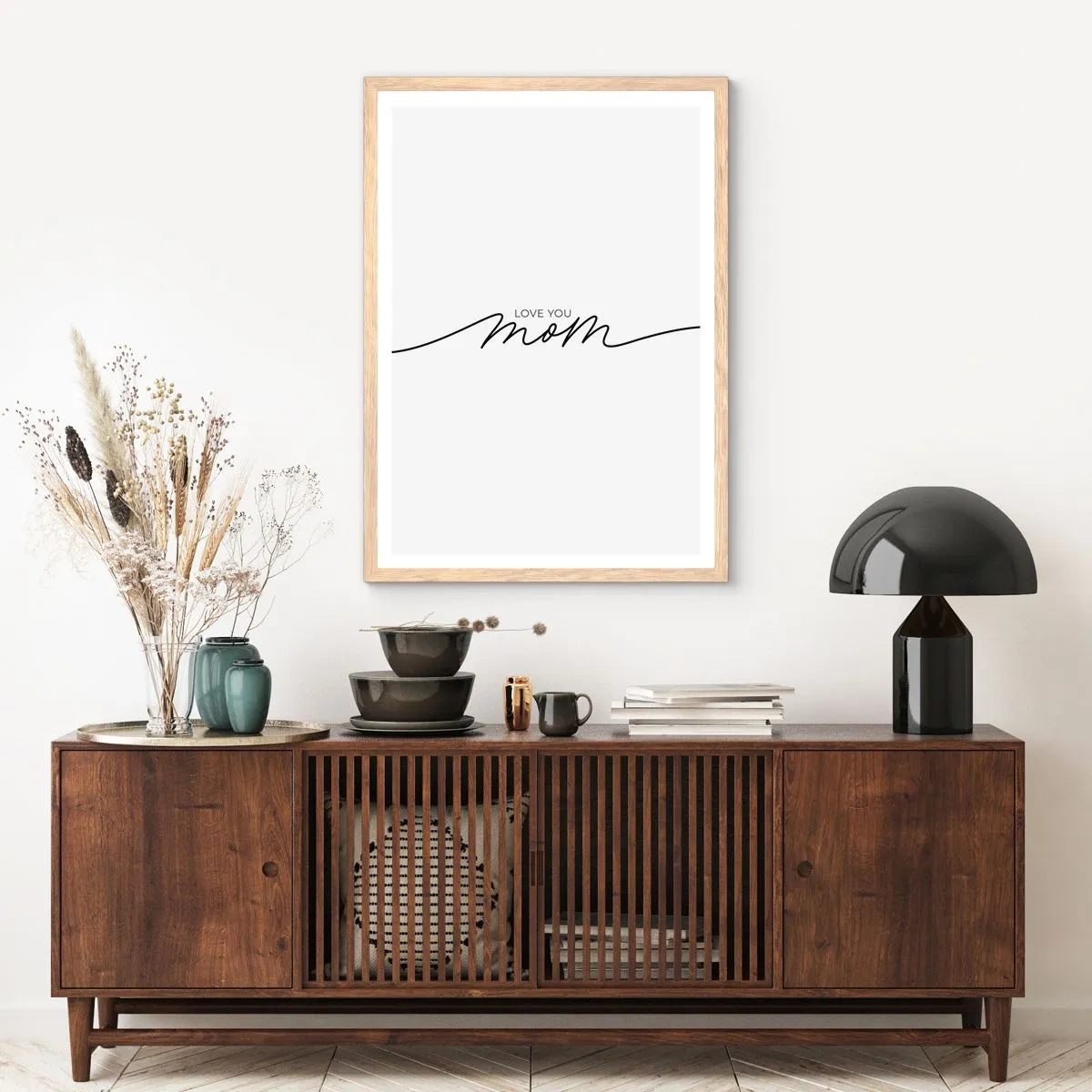 Plakat w ramie jasny dąb - Wielkie wzruszenie - 40x50 cm