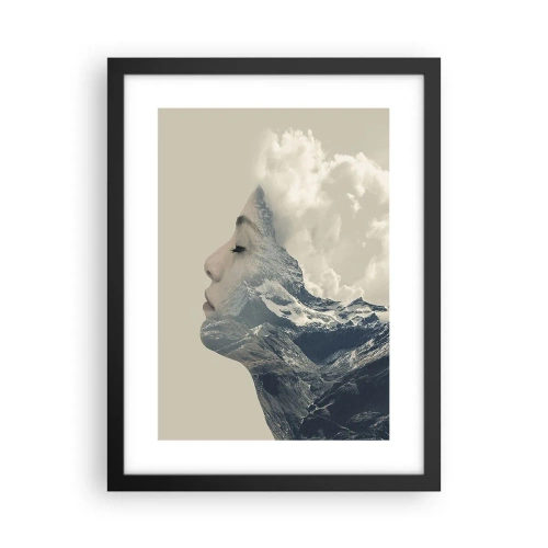 Plakat w czarnej ramie - Uroda żywiołów - 30x40 cm