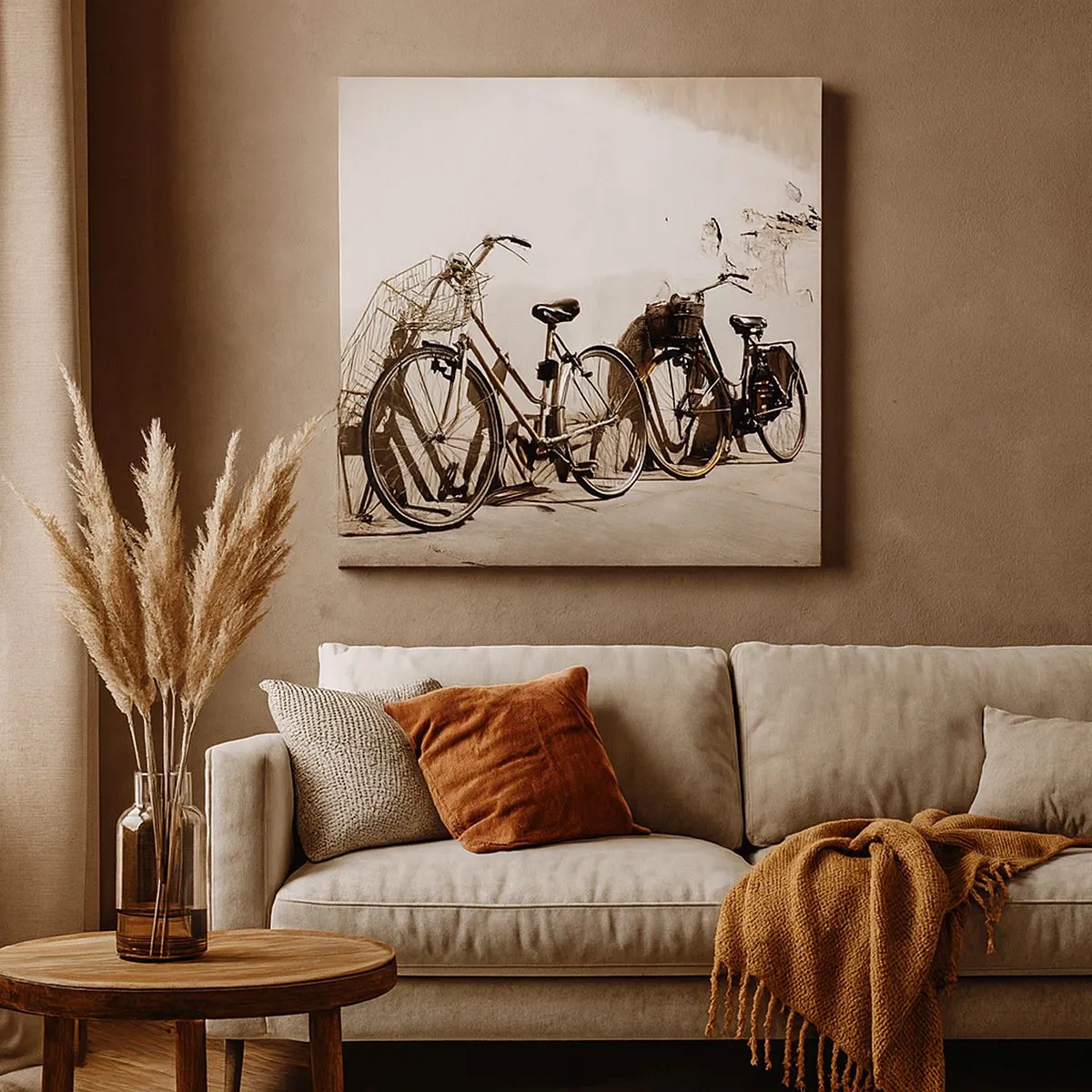 Obraz na płótnie - Niezapomniany urok przeszłości - 30x30 cm