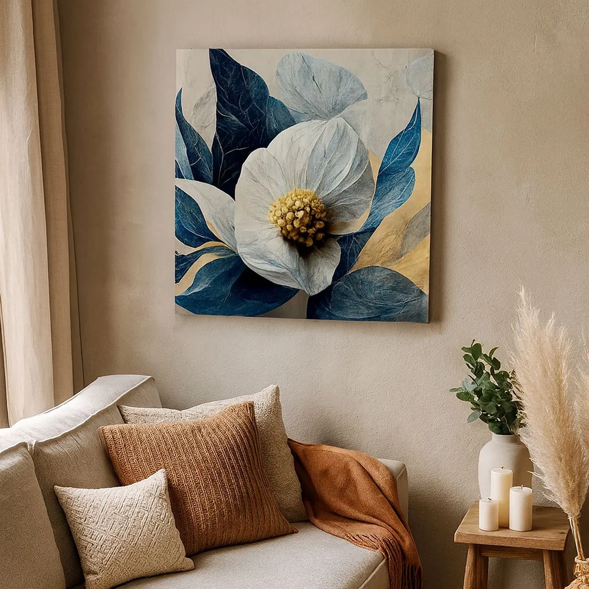 Obraz na płótnie - Ma złote serce - 30x30 cm