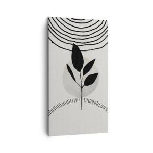 Obraz na płótnie - Kompozycja: rytuały natury - 45x80 cm