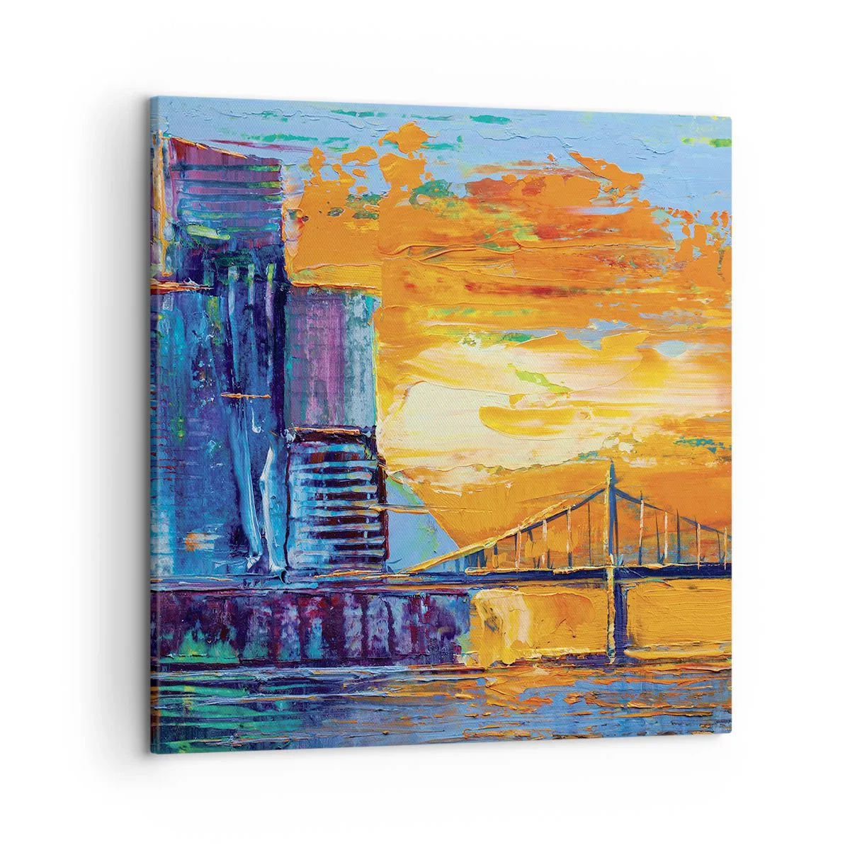 Obraz na płótnie - Kultura i natura - 50x50 cm