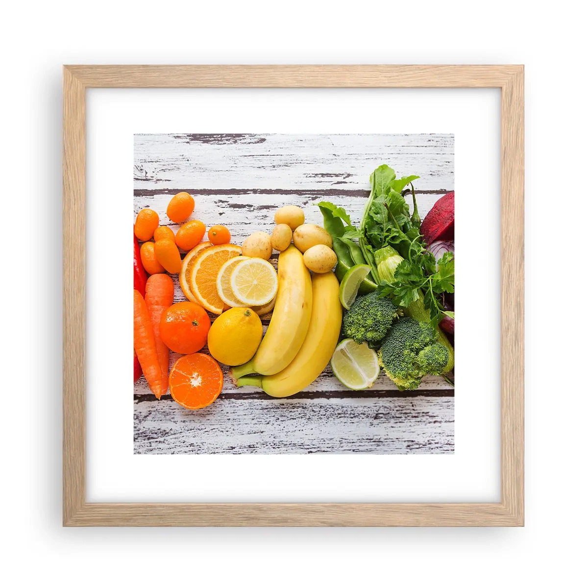 Plakat w ramie jasny dąb - To nie wystarczy? - 30x30 cm