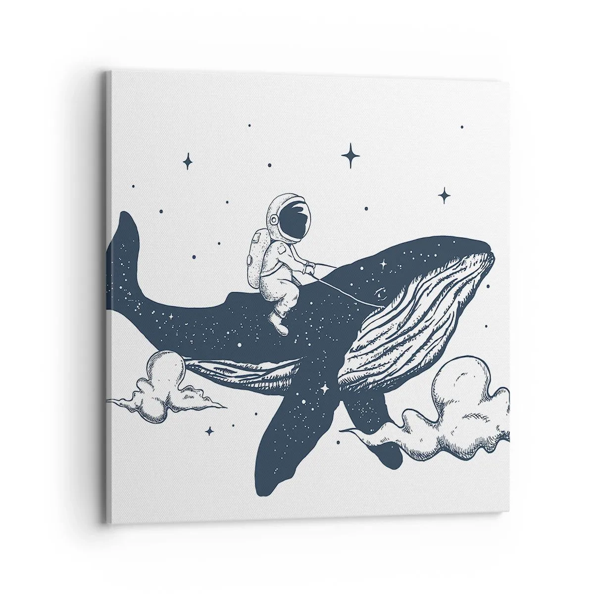Obraz na płótnie - Kosmiczna przygoda - 70x70 cm