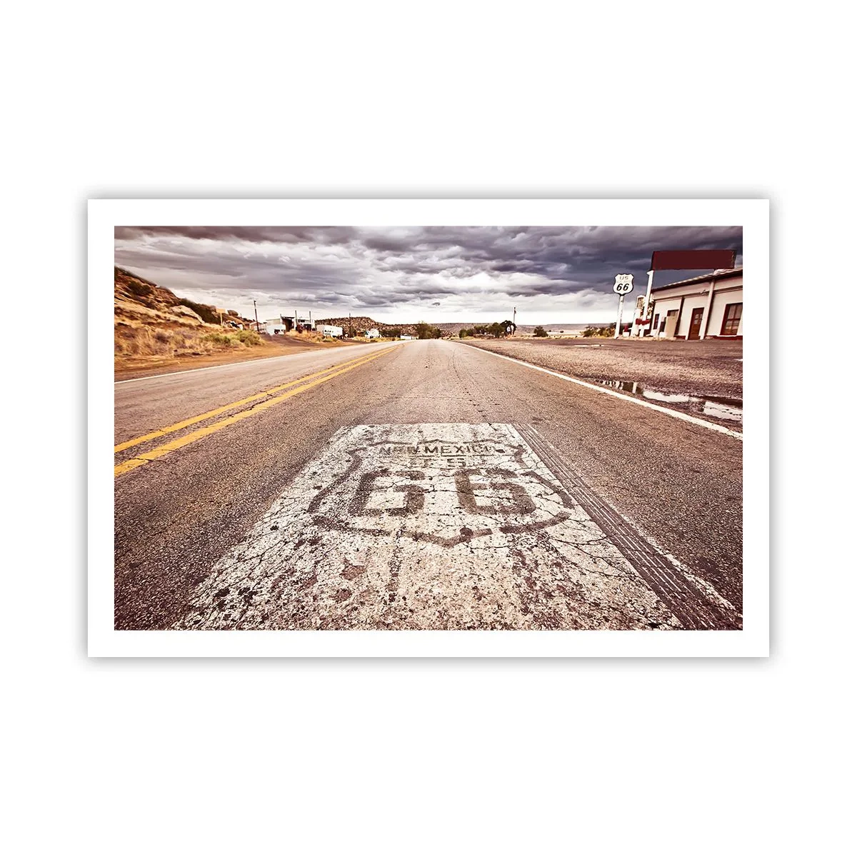 Plakat - Mother Road - amerykańska legenda - 91x61 cm