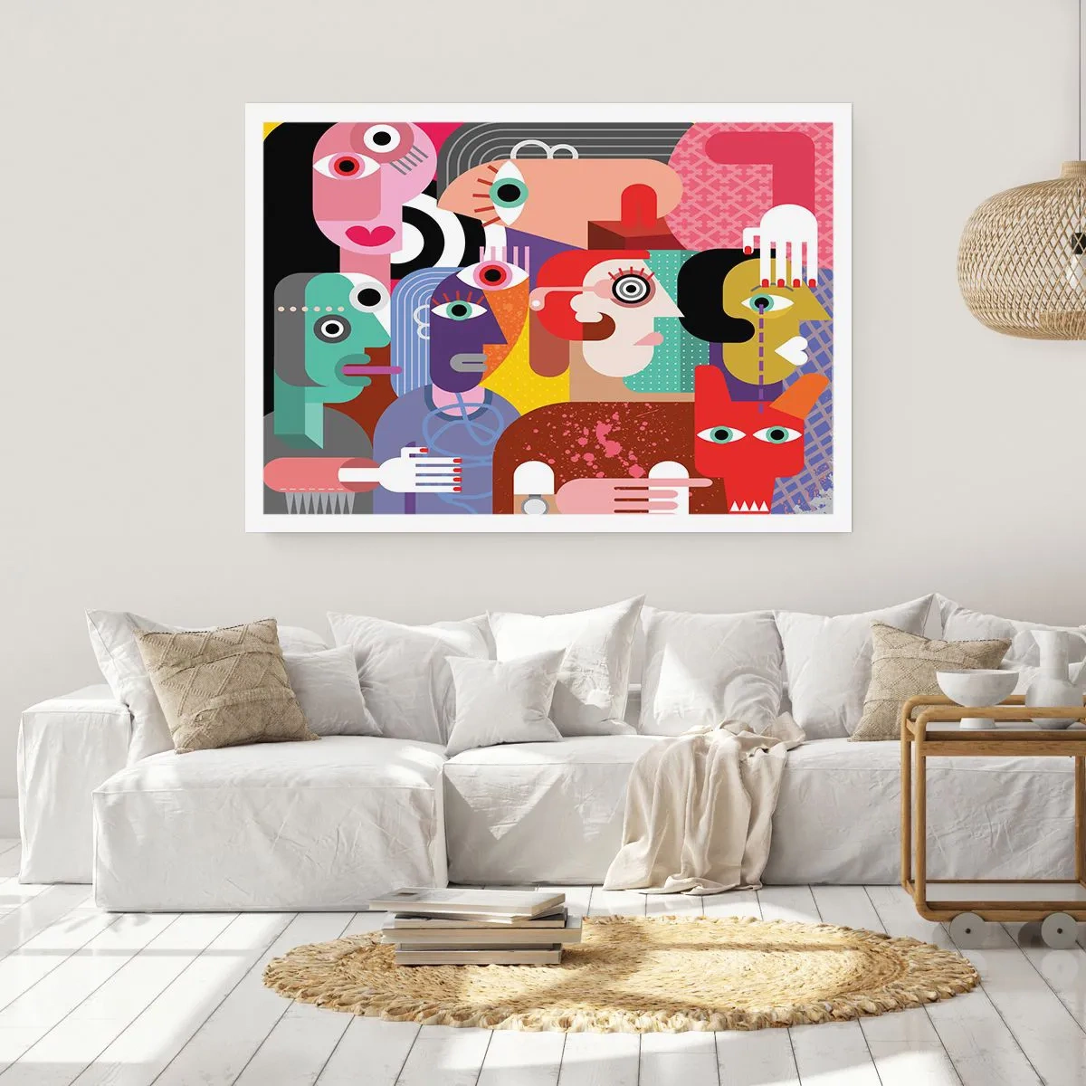 Plakat - My od pana Picassa - 70x50 cm