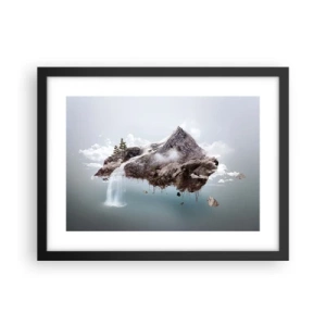 Plakat w czarnej ramie - Okiem surrealisty - 40x30 cm