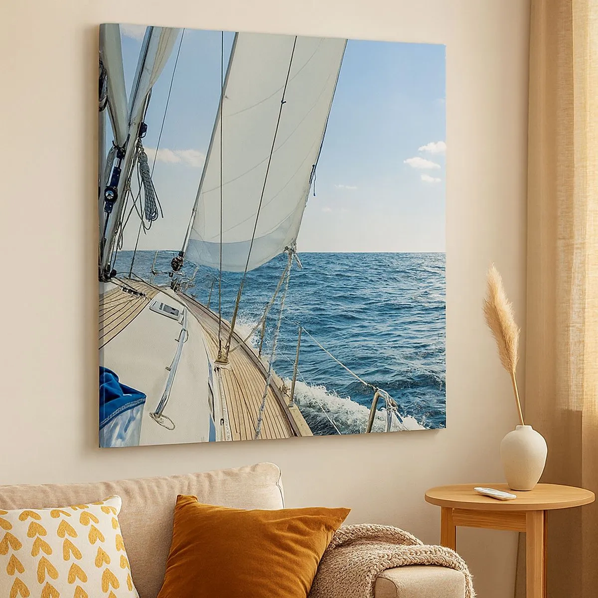 Obraz na płótnie - Ahoj, przygodo - 30x30 cm