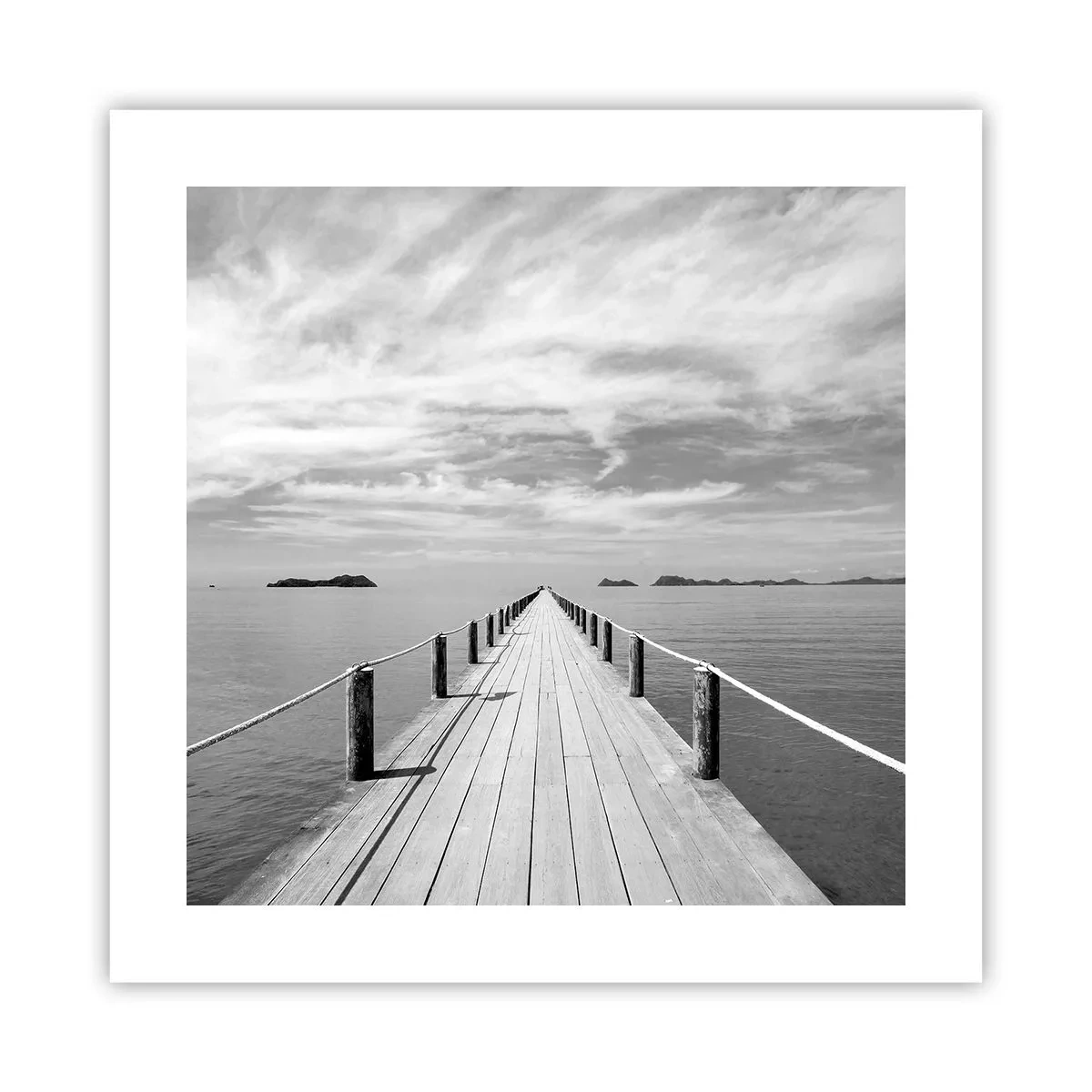 Plakat - A może podróż… - 40x40 cm