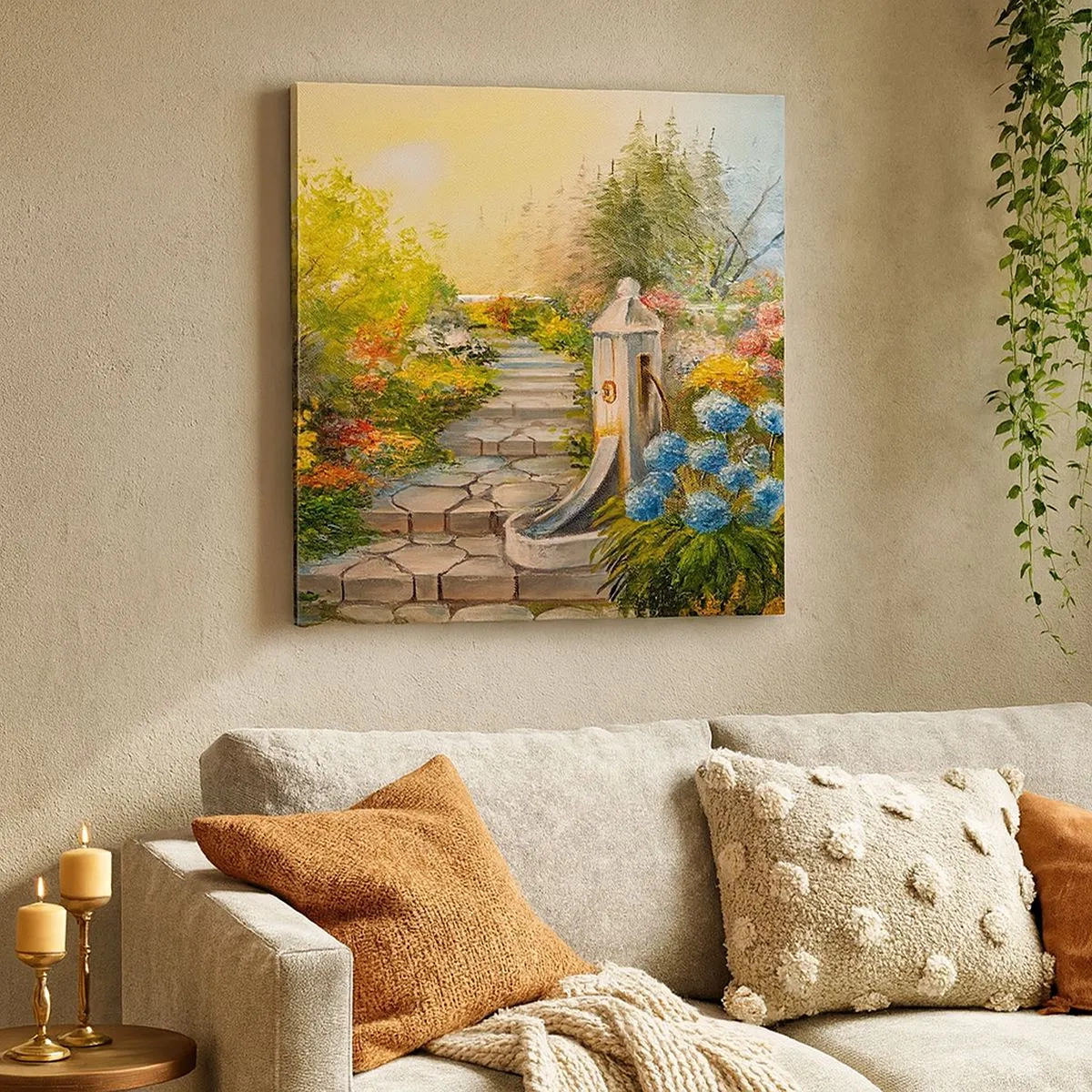 Obraz na płótnie - W pełnym rozkwicie - 30x30 cm