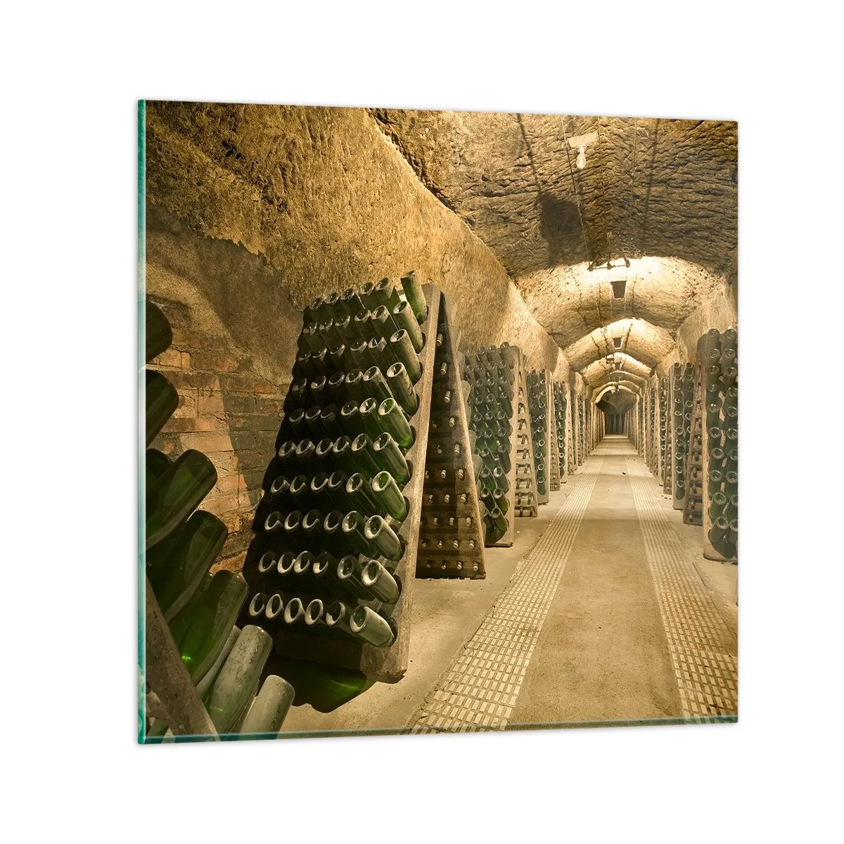 Obraz na szkle - Narodziny smaku - 60x60 cm