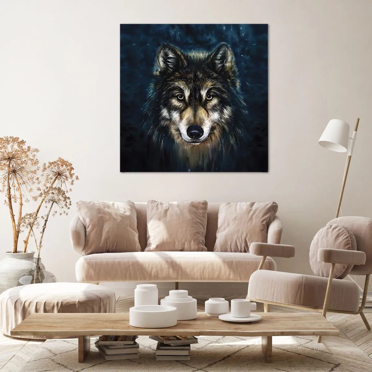 Obraz na płótnie - Alfa? I omega - 70x70 cm