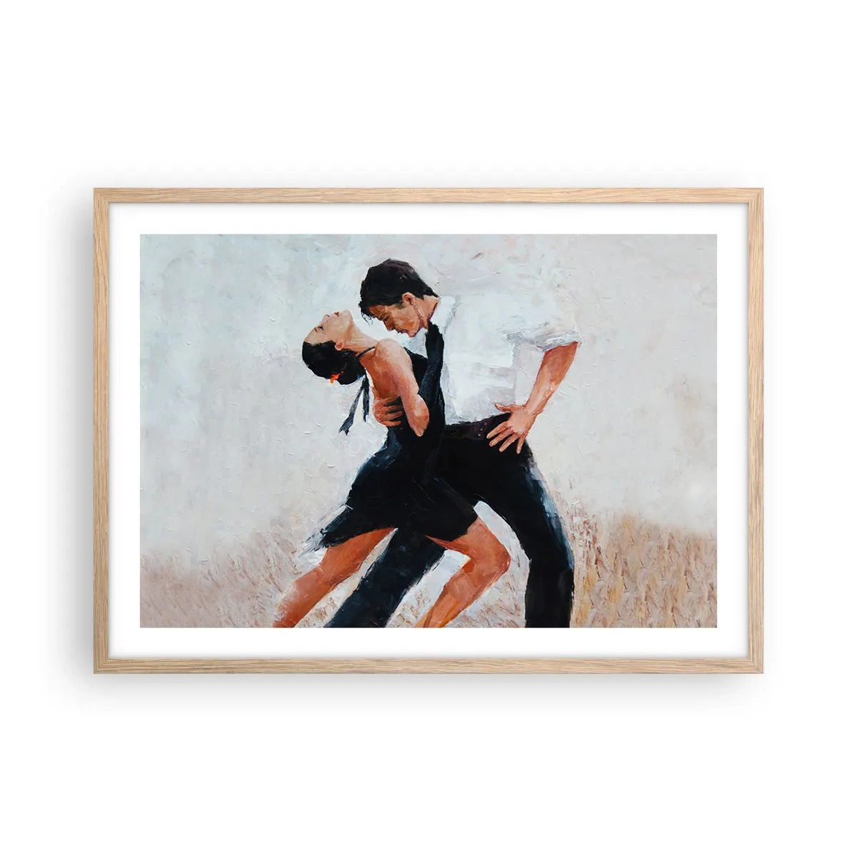 Plakat w ramie jasny dąb - Tango mych marzeń i snów - 70x50 cm