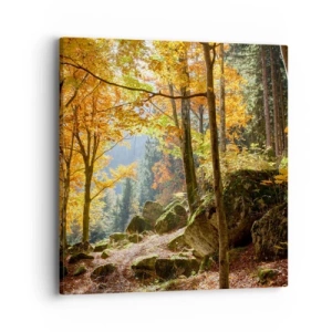 Obraz na płótnie - Czas na odpoczynek - 40x40 cm