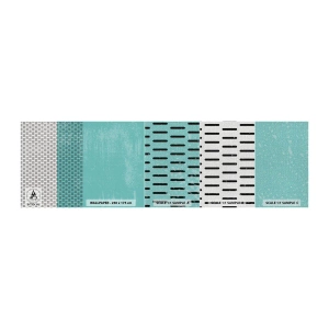 Fototapeta Próbka Premium Canvas - Kompozycja zrównoważona - Abstrakcja, Grafika, Sztuka - 100x30 cm