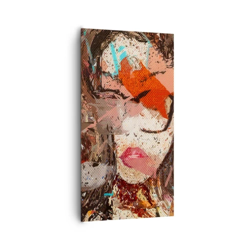 Obraz na płótnie - Naprawdę, jaka jesteś, nie wie nikt - 65x120 cm