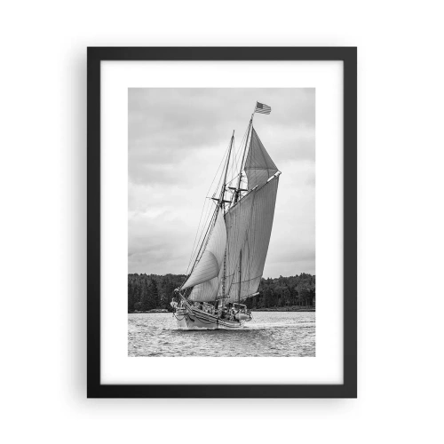 Plakat w czarnej ramie - Bracia wiatru - 30x40 cm