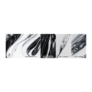 Fototapeta Próbka Premium Sand - Połączenie przeciwieństw - Farba, Sztuka, Nowoczesna - 100x30 cm