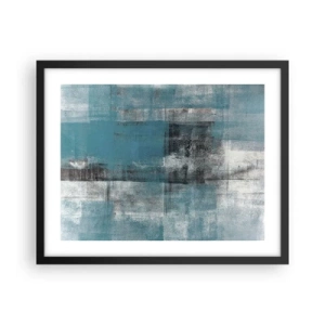 Plakat w czarnej ramie - Woda i powietrze - 50x40 cm