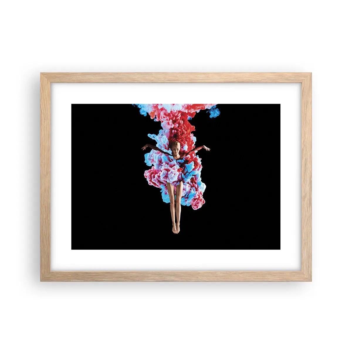 Plakat w ramie jasny dąb - W pełnym rozkwicie - 40x30 cm