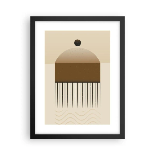 Plakat w czarnej ramie - Różne stany - 30x40 cm