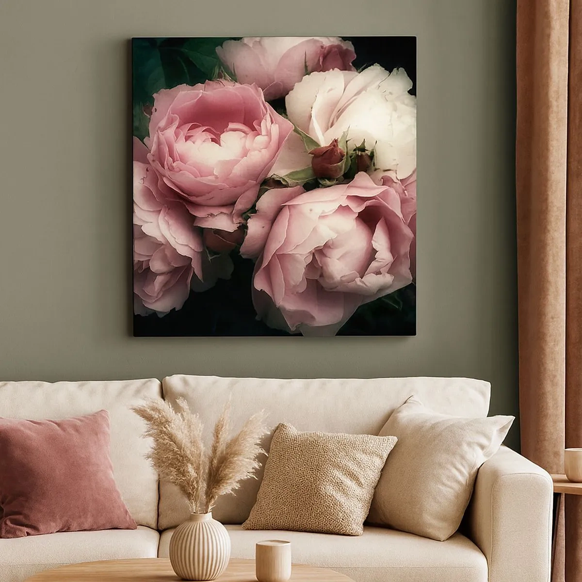 Obraz na płótnie - Czar belle epoque - 30x30 cm