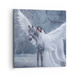 Obraz na płótnie - Natchniona chwila - 70x70 cm