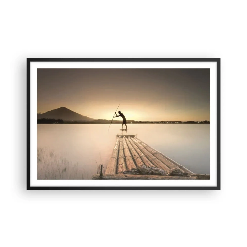 Plakat w czarnej ramie - Przed spoczynkiem - 91x61 cm