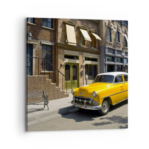 Obraz na płótnie - Dawno temu w Ameryce - 70x70 cm