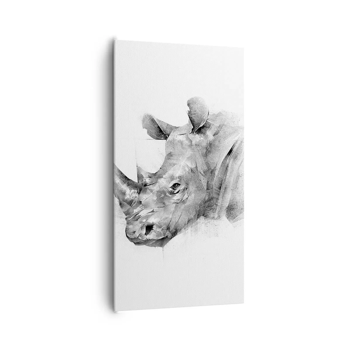 Obraz na płótnie - Afrykański portret - 65x120 cm